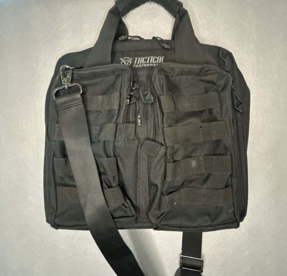 Tactical Performance Black Tactical Laptop Messenger Bag Briefcase